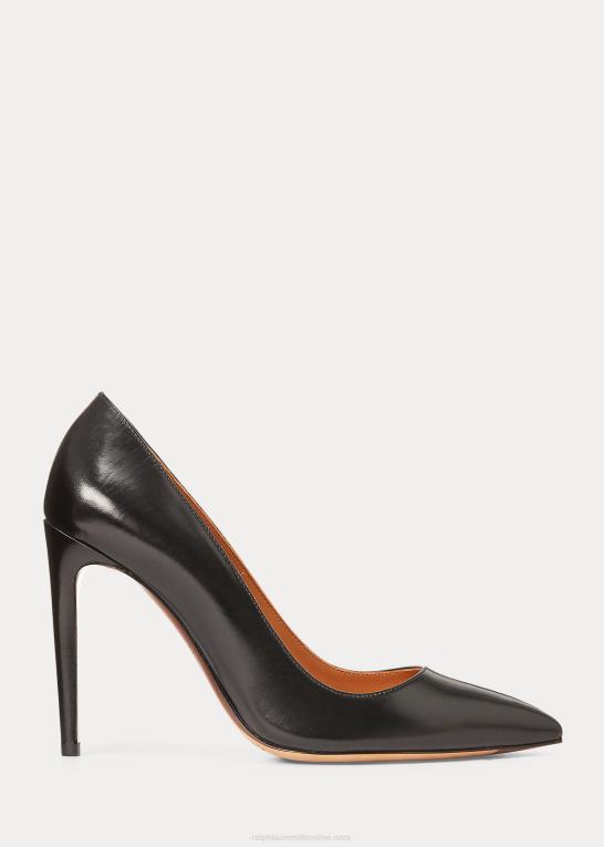 sort Kvinder Ralph Lauren celia kalveskindspumpe Z426B9699