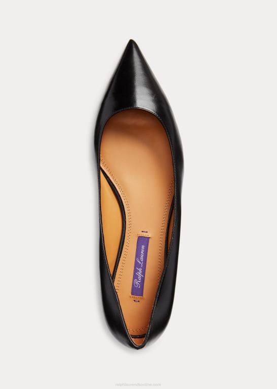 sort Kvinder Ralph Lauren kendrya gedeskind ballet flad Z426B9671
