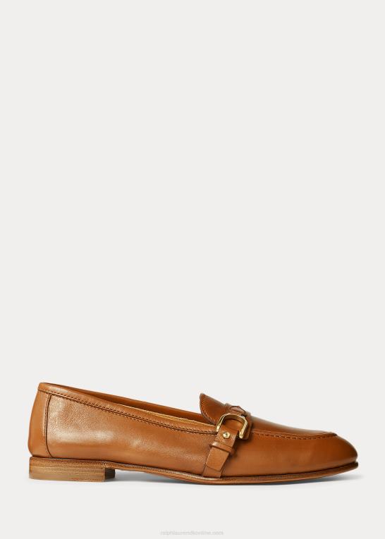 rl guld Kvinder Ralph Lauren audrey welington poleret loafer Z426B9685