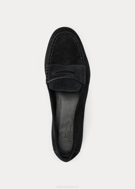 sort Kvinder Ralph Lauren ashtyn ruskind penny loafer Z426B9612