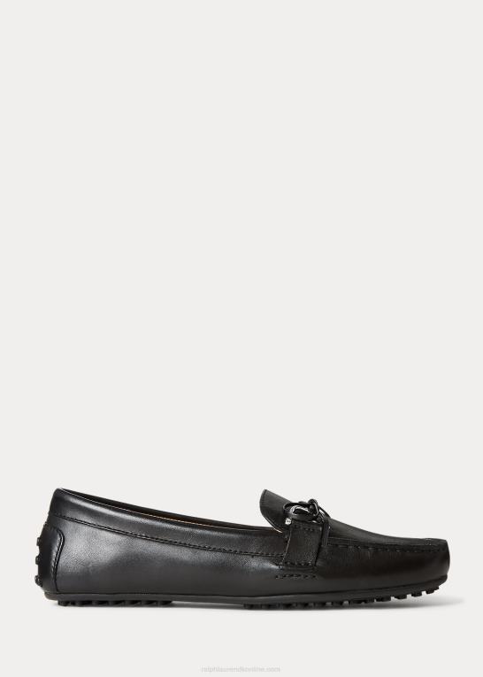 sort Kvinder Ralph Lauren briley læder loafer Z426B5072