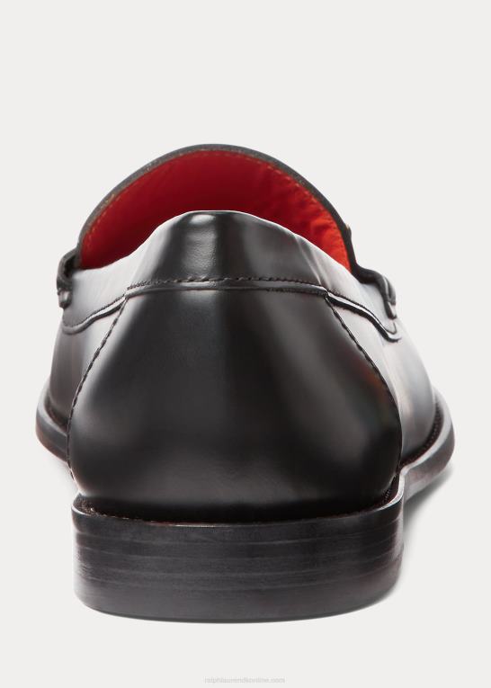 sort Kvinder Ralph Lauren polo id kalveskind loafer Z426B9610