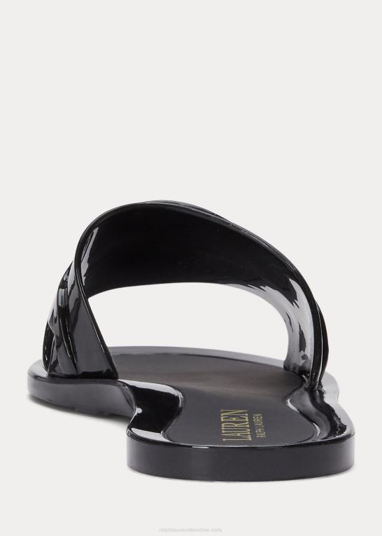 sort Kvinder Ralph Lauren alegra jelly slide sandal Z426B4994