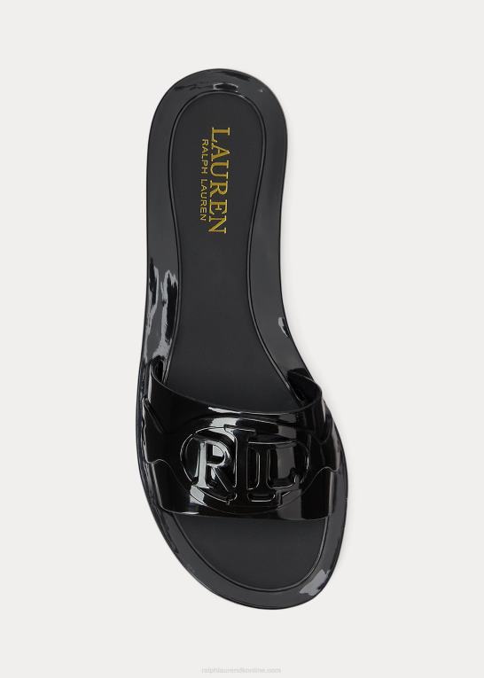 sort Kvinder Ralph Lauren alegra jelly slide sandal Z426B4994