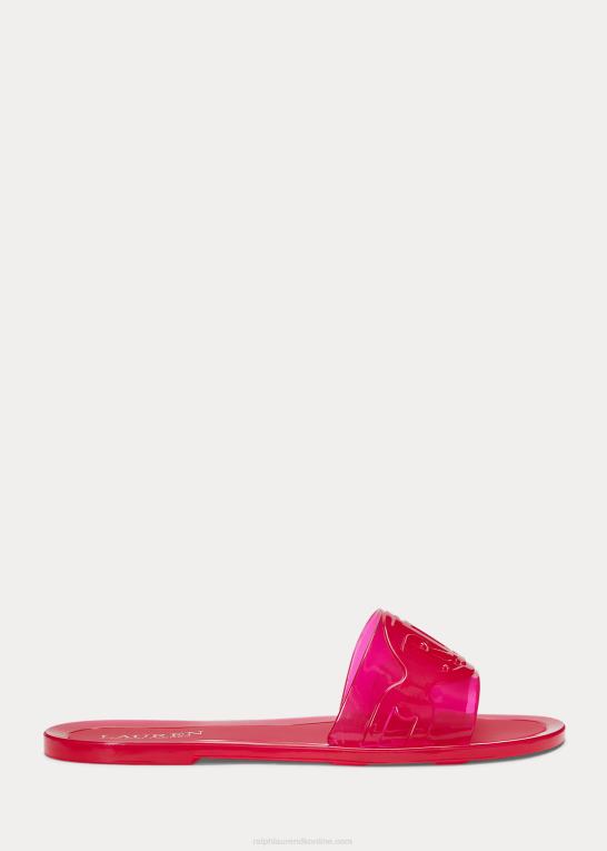 sport pink Kvinder Ralph Lauren alegra jelly slide sandal Z426B9713