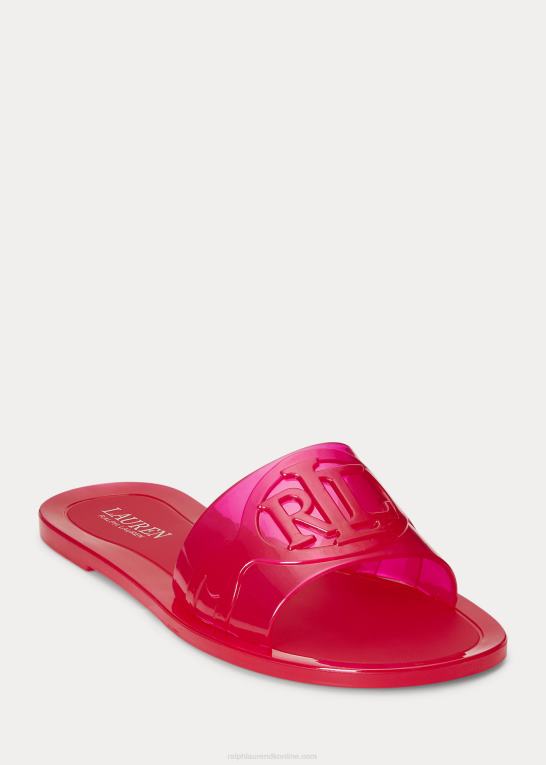 sport pink Kvinder Ralph Lauren alegra jelly slide sandal Z426B9713