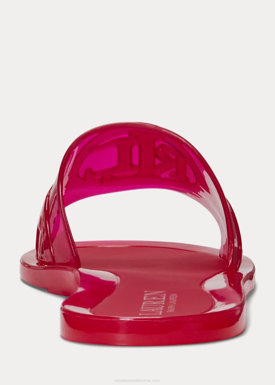 sport pink Kvinder Ralph Lauren alegra jelly slide sandal Z426B9713
