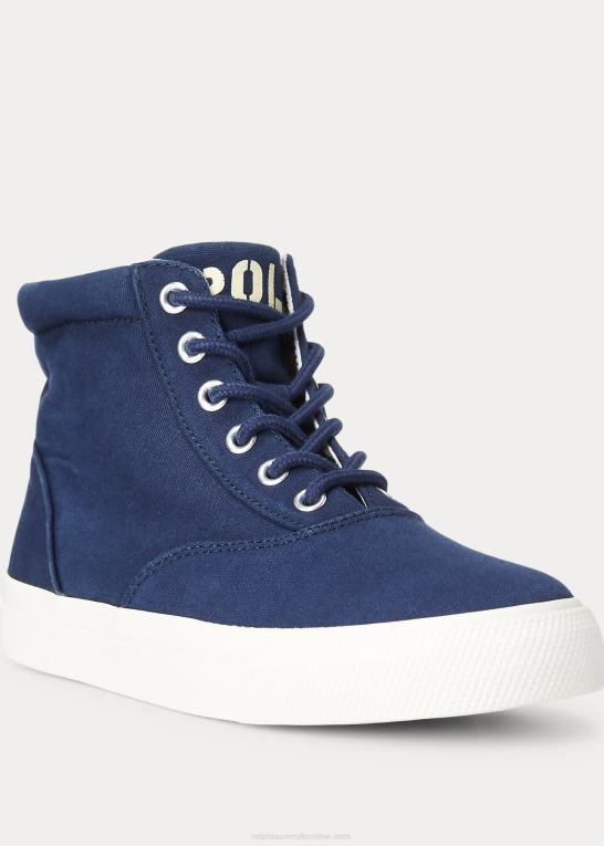 Kvinder Ralph Lauren bryn high-top sneaker Z426B9622