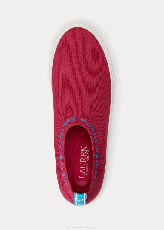 sport pink/blaze ocean Kvinder Ralph Lauren jordyn slip-on sneaker Z426B5088