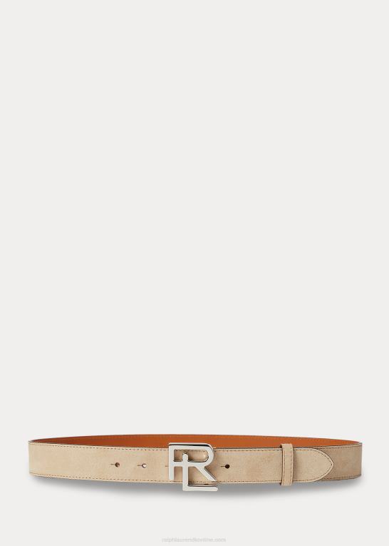 bleg honning Kvinder Ralph Lauren rl kalveruskindsbælte Z426B5601