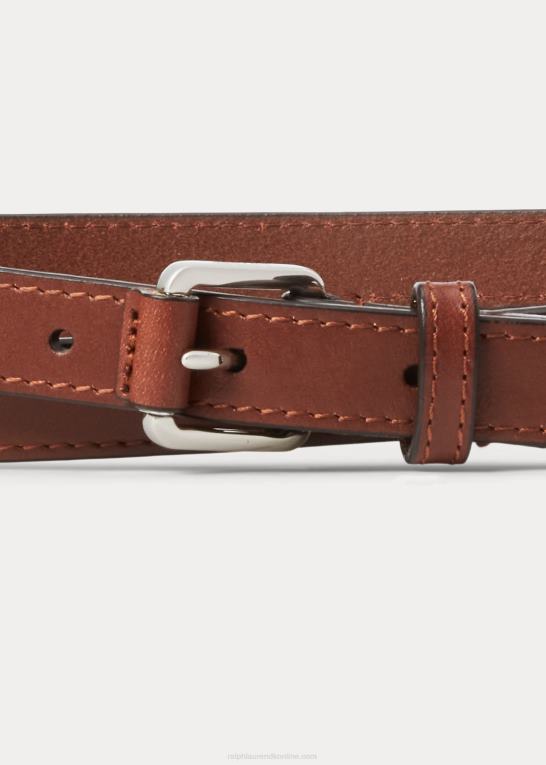 cuoio Kvinder Ralph Lauren læder omslagsbælte Z426B4918
