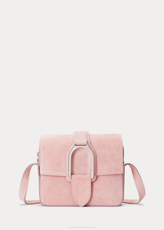 ballet pink Kvinder Ralph Lauren welington crossbody taske i kalveruskind Z426B5140