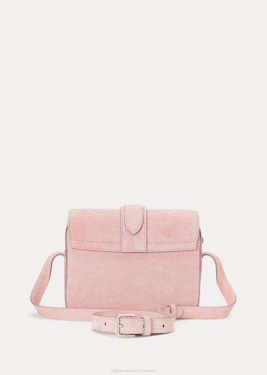 ballet pink Kvinder Ralph Lauren welington crossbody taske i kalveruskind Z426B5140
