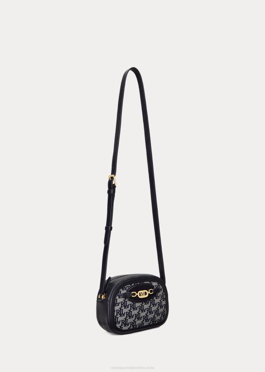 flåde Kvinder Ralph Lauren monogram medium jordynn crossbody taske Z426B5382