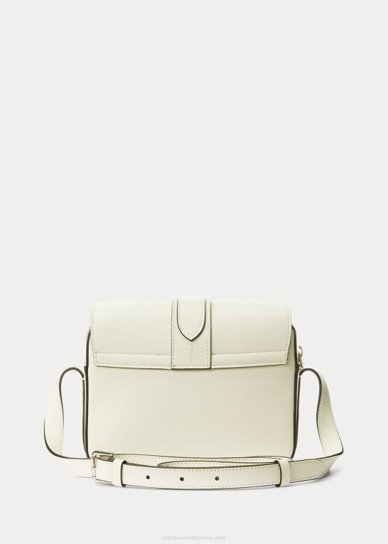 lux creme Kvinder Ralph Lauren kalveskind welington crossbody taske Z426B5143