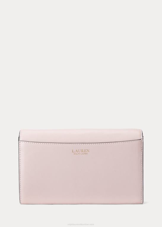 lyserød Kvinder Ralph Lauren læder medium adair crossbody Z426B5395