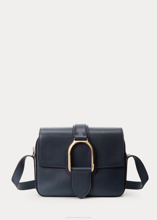 marine flåde Kvinder Ralph Lauren kalveskind welington crossbody taske Z426B5267