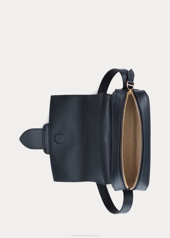 marine flåde Kvinder Ralph Lauren kalveskind welington crossbody taske Z426B5267