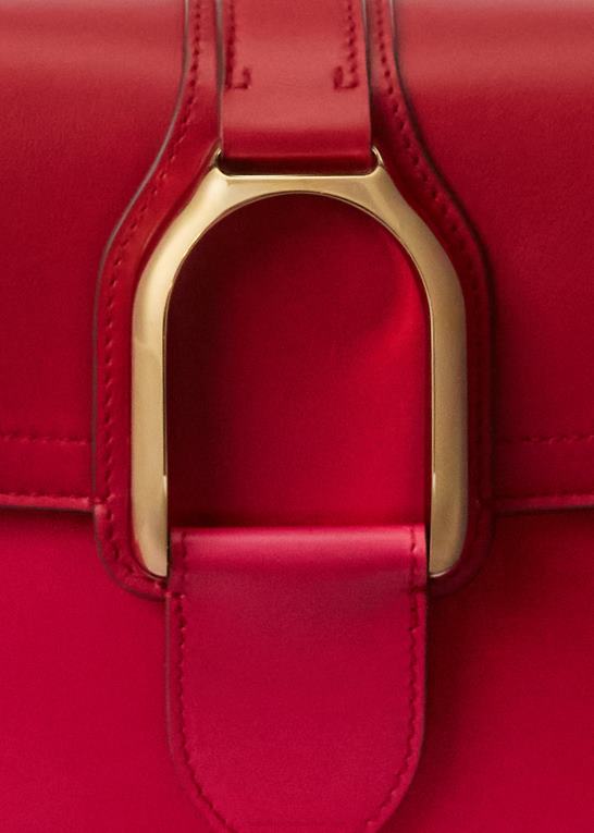 rød Kvinder Ralph Lauren lunar new year welington crossbody taske Z426B5264
