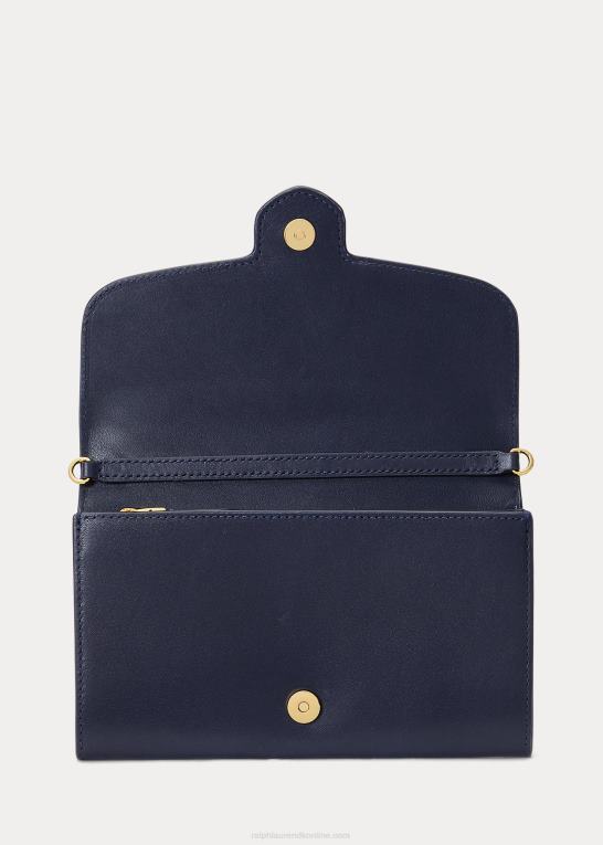 raffineret flåde Kvinder Ralph Lauren læder medium adair crossbody Z426B5393