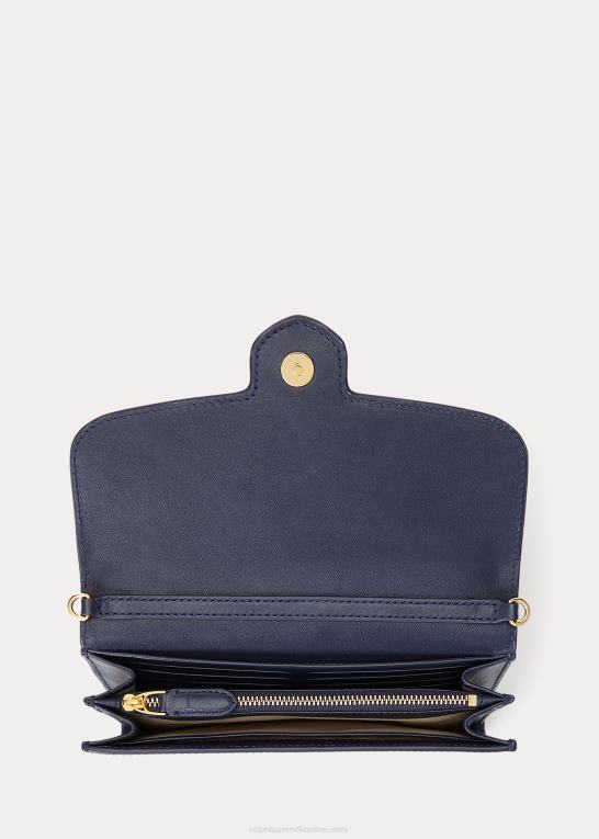 raffineret flåde Kvinder Ralph Lauren læder medium adair crossbody Z426B5393
