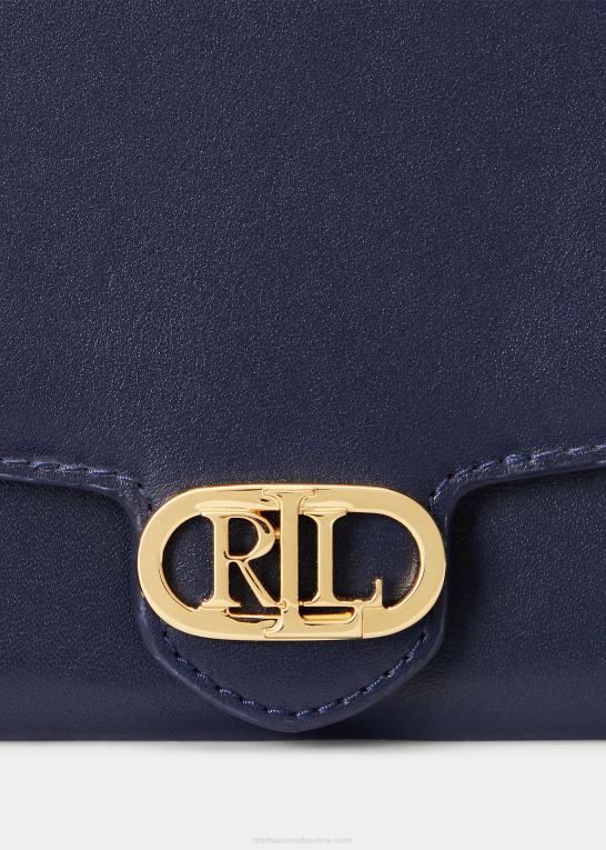 raffineret flåde Kvinder Ralph Lauren læder medium adair crossbody Z426B5393