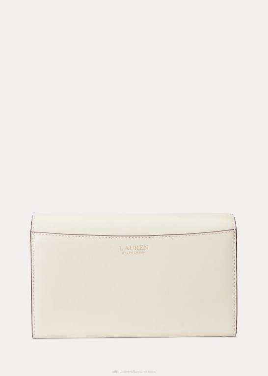 vanilje Kvinder Ralph Lauren læder medium adair crossbody Z426B5394