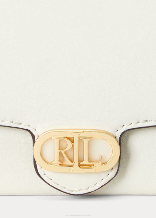 vanilje Kvinder Ralph Lauren læder medium adair crossbody Z426B5394