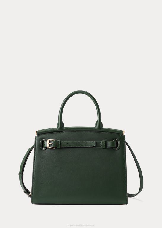 racergrøn Kvinder Ralph Lauren kalveskind mellem rl50 håndtaske Z426B5295