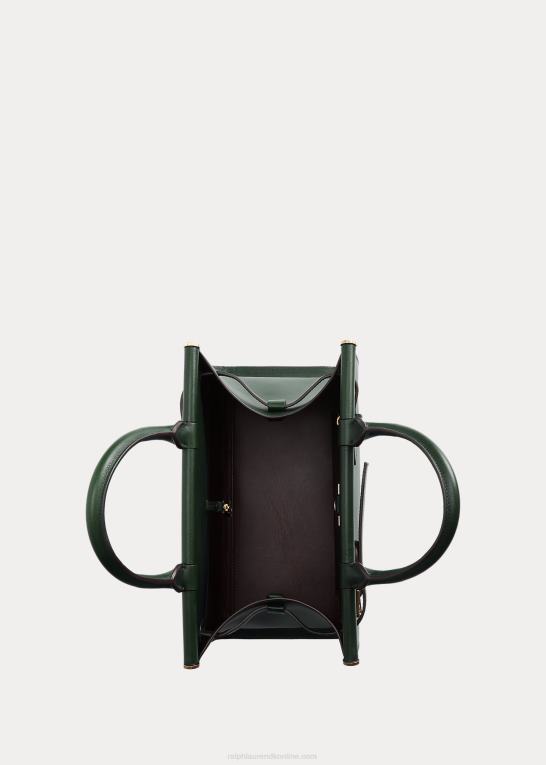 racergrøn Kvinder Ralph Lauren kalveskind mellem rl50 håndtaske Z426B5295