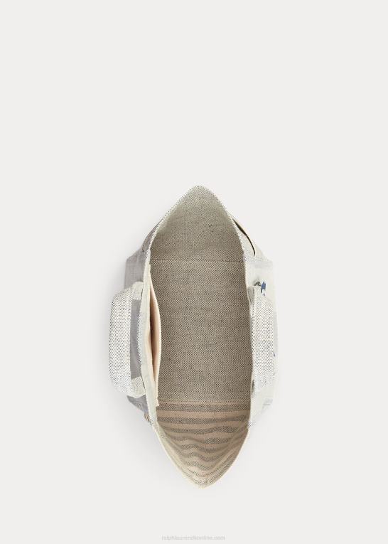 blå multi Kvinder Ralph Lauren polo x feed mini mulepose Z426B5248