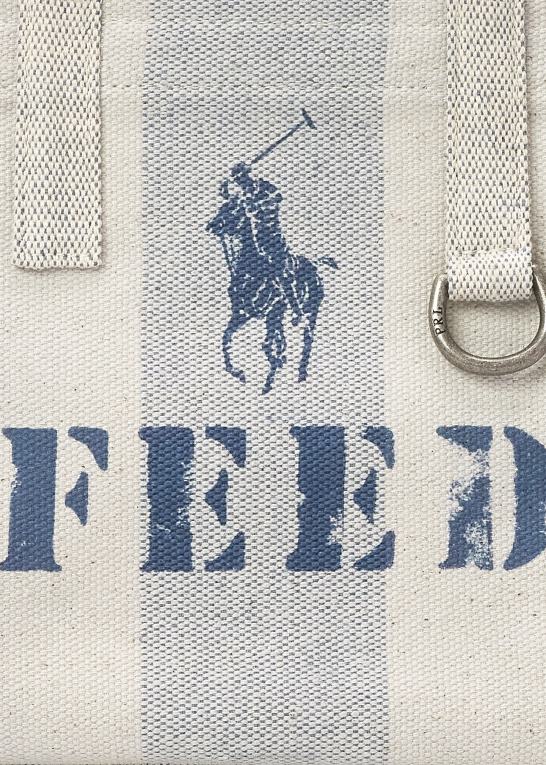 blå multi Kvinder Ralph Lauren polo x feed mini mulepose Z426B5248