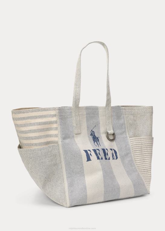 blå multi Kvinder Ralph Lauren polo x feed mulepose Z426B5247
