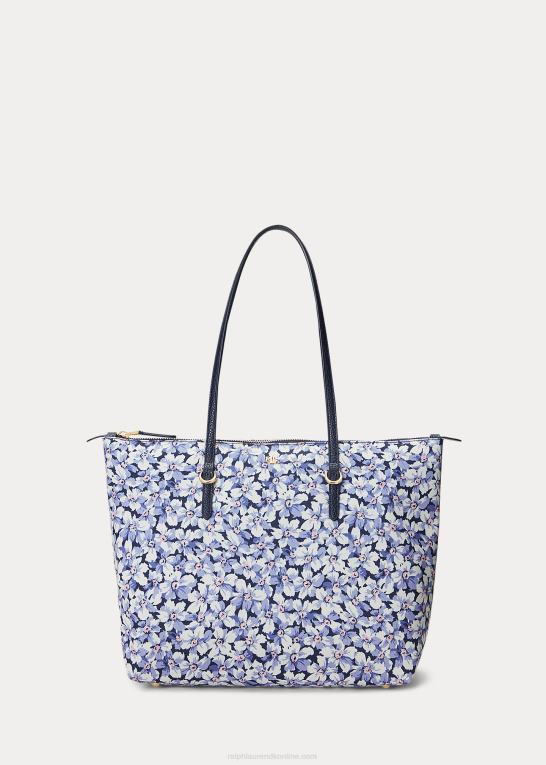 brise blomstret Kvinder Ralph Lauren oxford small keaton tote Z426B5418