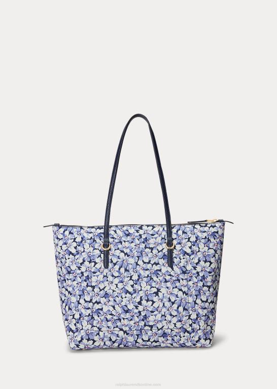 brise blomstret Kvinder Ralph Lauren oxford small keaton tote Z426B5418