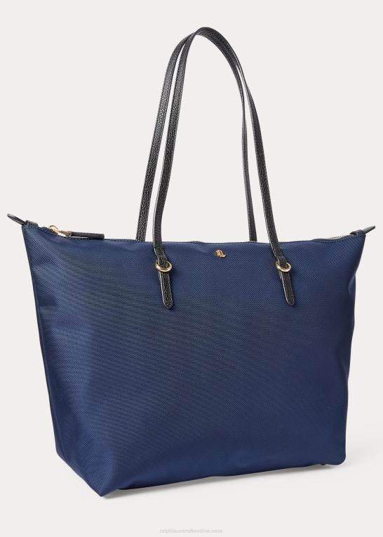 flåde Kvinder Ralph Lauren medium nylon keaton tote Z426B5428