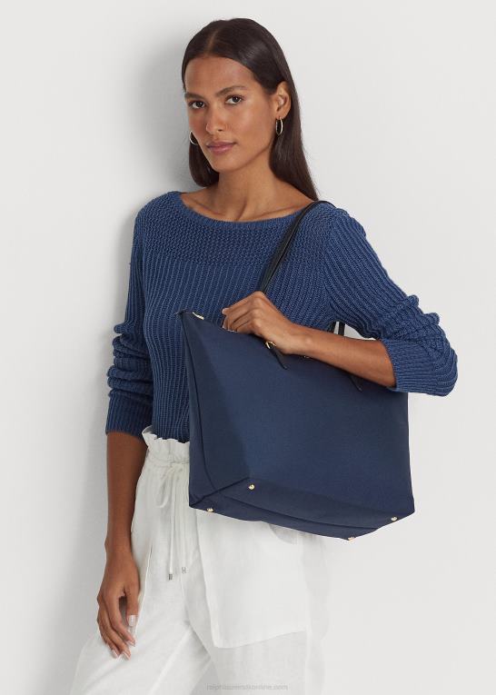 flåde Kvinder Ralph Lauren medium nylon keaton tote Z426B5428