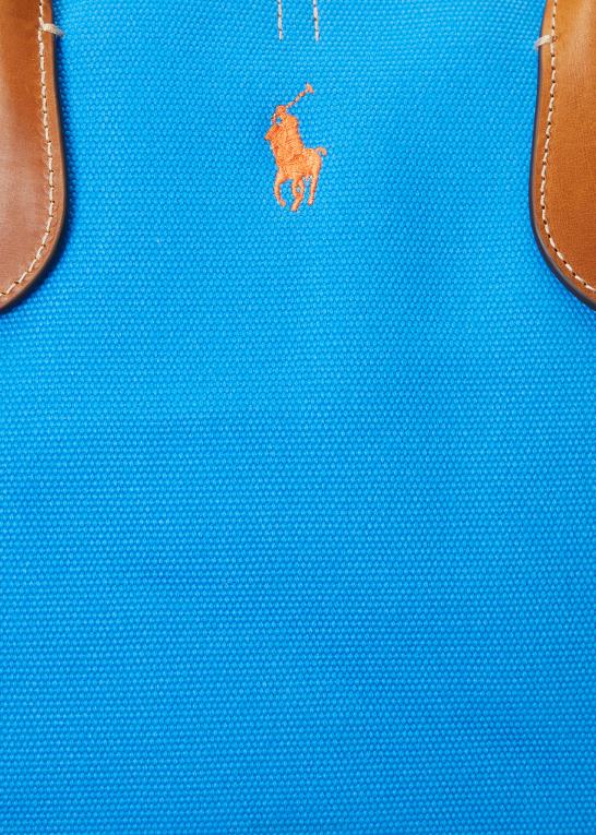 gletsjer turkis/marine Kvinder Ralph Lauren vendbar canvas medium bellport tote Z426B5192