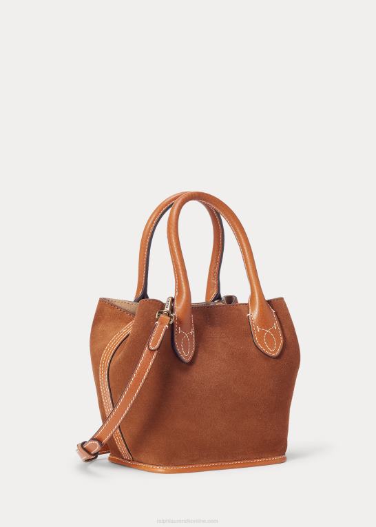 kanel Kvinder Ralph Lauren mini bellport-tote i ruskind Z426B5210