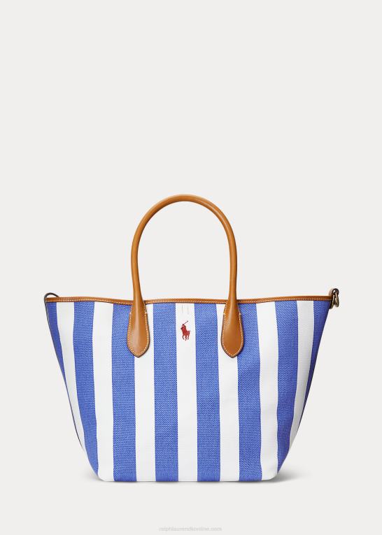 royal navy/newport navy Kvinder Ralph Lauren vendbar canvas medium bellport tote Z426B5194