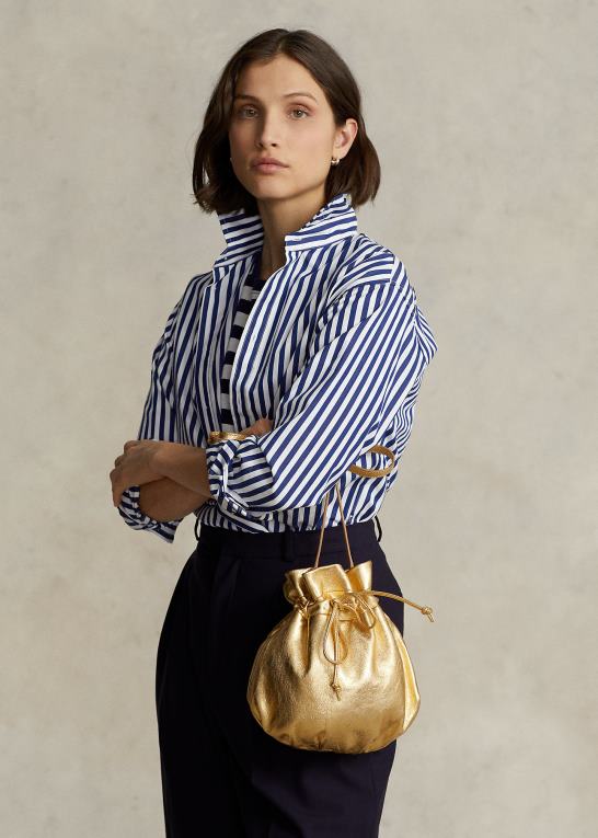 guld Kvinder Ralph Lauren ponyposen Z426B5234
