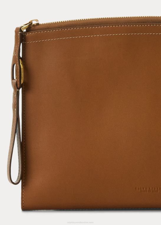 rl guld Kvinder Ralph Lauren kalveskind welington lynlås pose Z426B5255