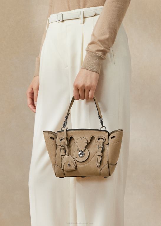 bleg honning Kvinder Ralph Lauren kalveruskind blød ricky 18 Z426B5324