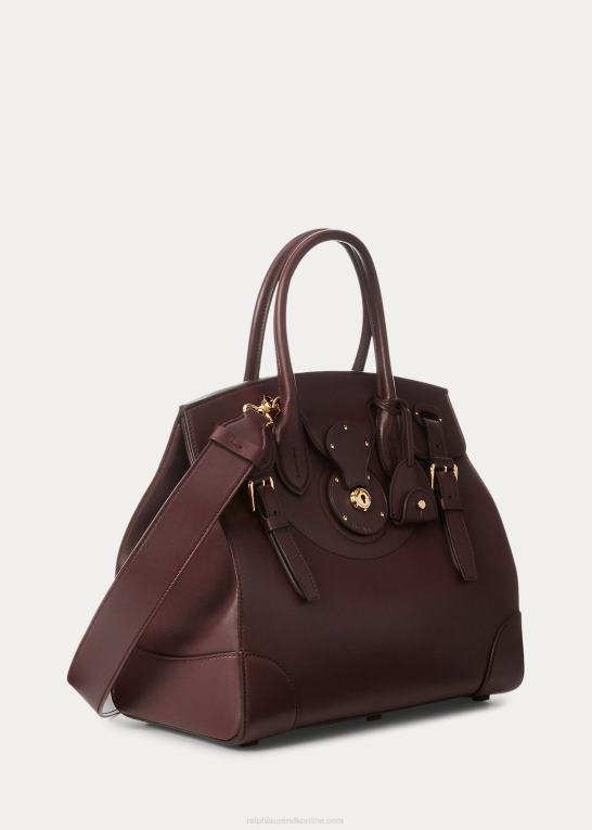 bordeaux Kvinder Ralph Lauren kalveskind blød ricky 33 Z426B5309