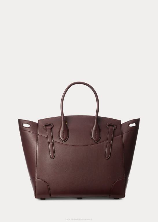 bordeaux Kvinder Ralph Lauren kalveskind blød ricky 33 Z426B5309