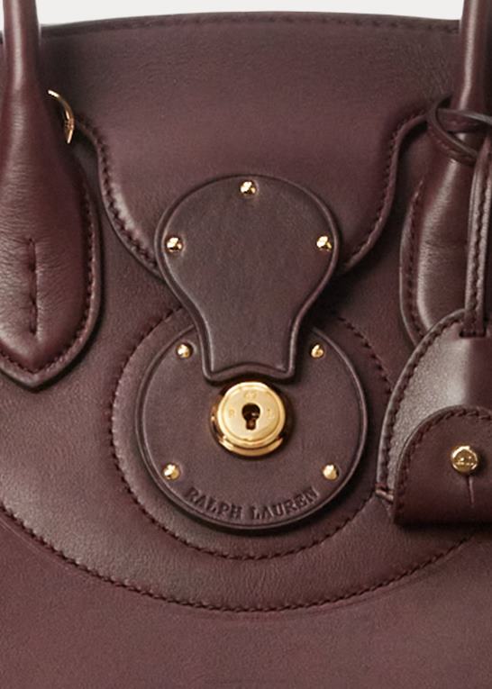 bordeaux Kvinder Ralph Lauren kalveskind blød ricky 33 Z426B5309