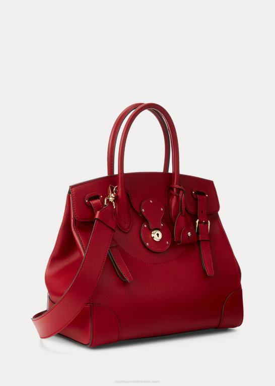 dyb rød Kvinder Ralph Lauren kalveskind blød ricky 33 Z426B5308