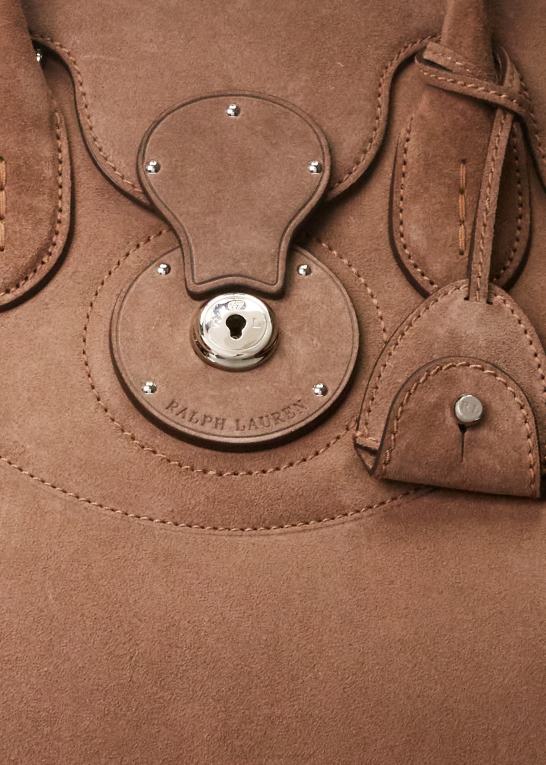 dyb taupe Kvinder Ralph Lauren ruskind lys ricky 33 Z426B5316