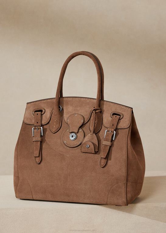dyb taupe Kvinder Ralph Lauren ruskind lys ricky 33 Z426B5316