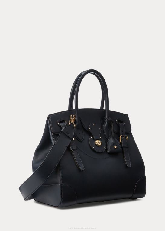 flåde Kvinder Ralph Lauren nappa læder blød ricky 33 Z426B5311